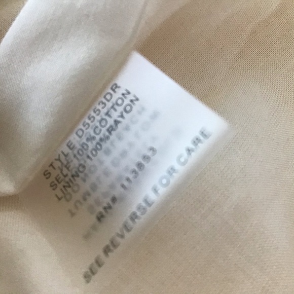 Halter Dress NWT $89 Open Back Yellow White Check NWT - Picture 4 of 10